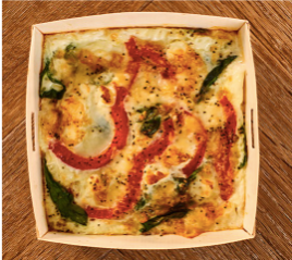 Pret FETA & RED PEPPER OMELETTE